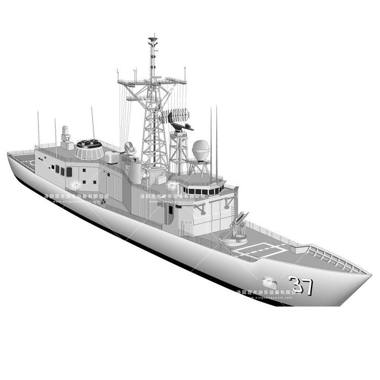 环县充气侦查船模型